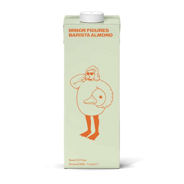 Minor Figures Barista Almond Milk 1L x 6-pack Front