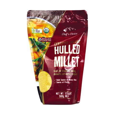 Chef's Choice Organic Hulled Millet 500g