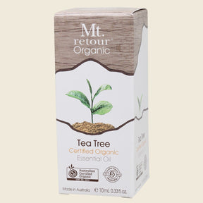Mt Retour Tea Tree Essential Oil 10ml – front product image