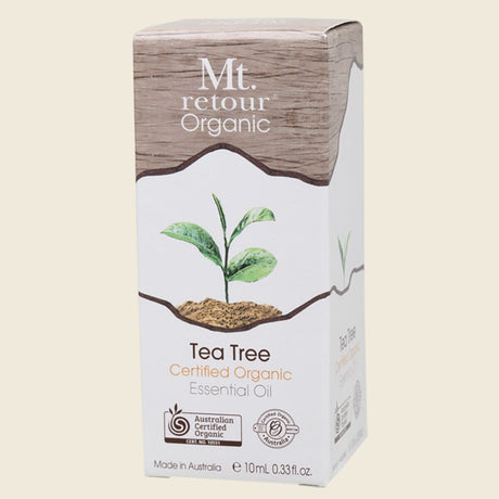 Mt Retour Tea Tree Essential Oil 10ml – front product image