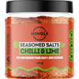 Mingle Chilli & Lime Seasoned Salts 110g - BB 10/10/26 front
