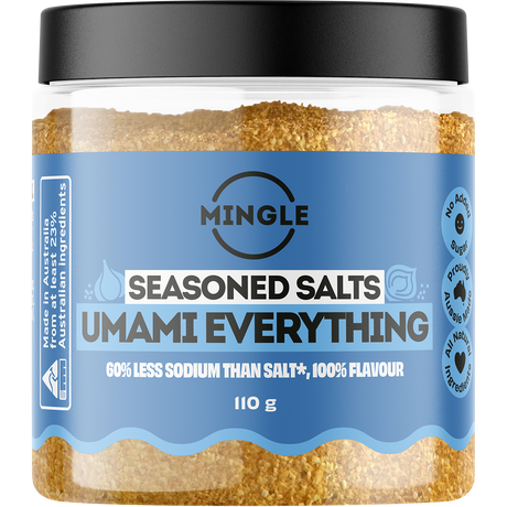 Mingle Umami Everything Seasoned Salts 110g front