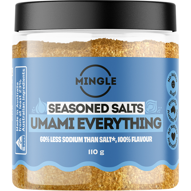 Mingle Umami Everything Seasoned Salts 110g front
