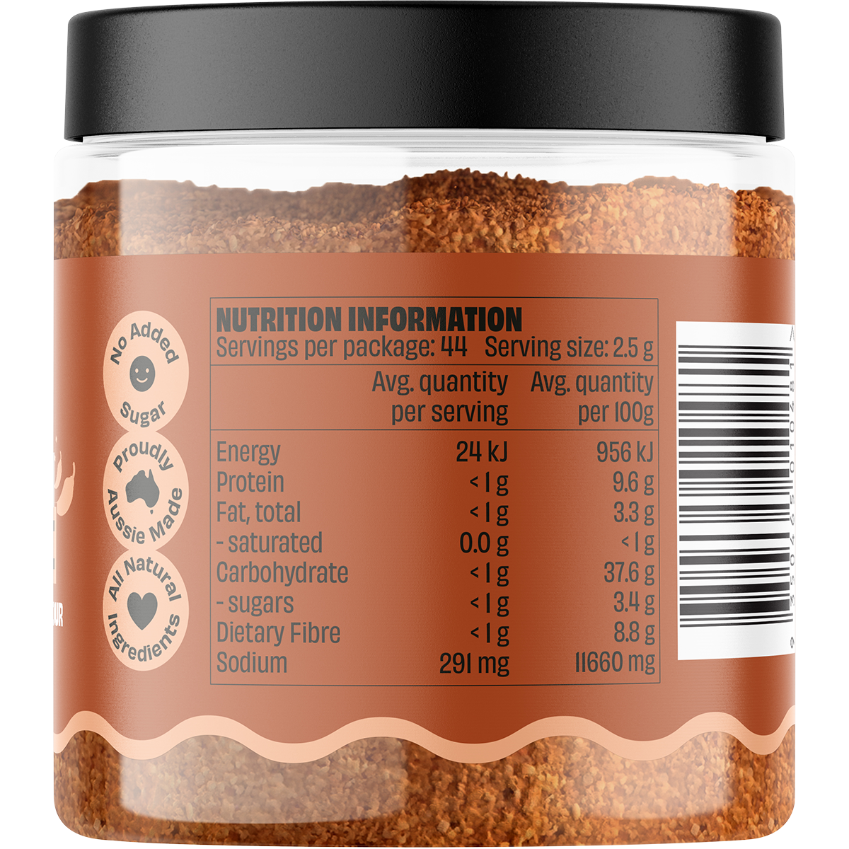 Mingle Chilli Umami Seasoned Salts 110g right side