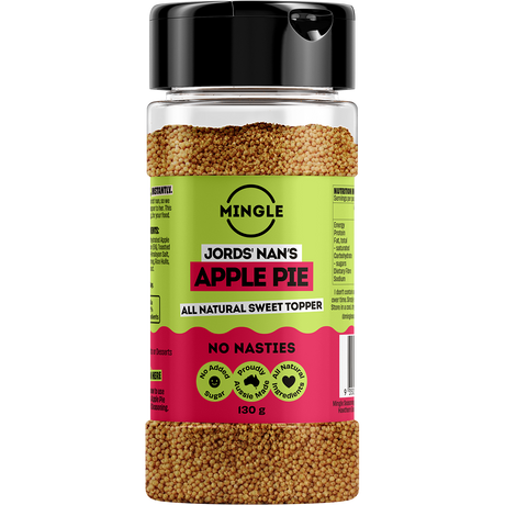 Mingle Jord's Nan's Apple Pie All Natural Sweet Topper 130g front