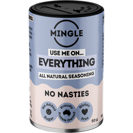 Mingle Use Me On Everything All Natural Seasoning 50g front