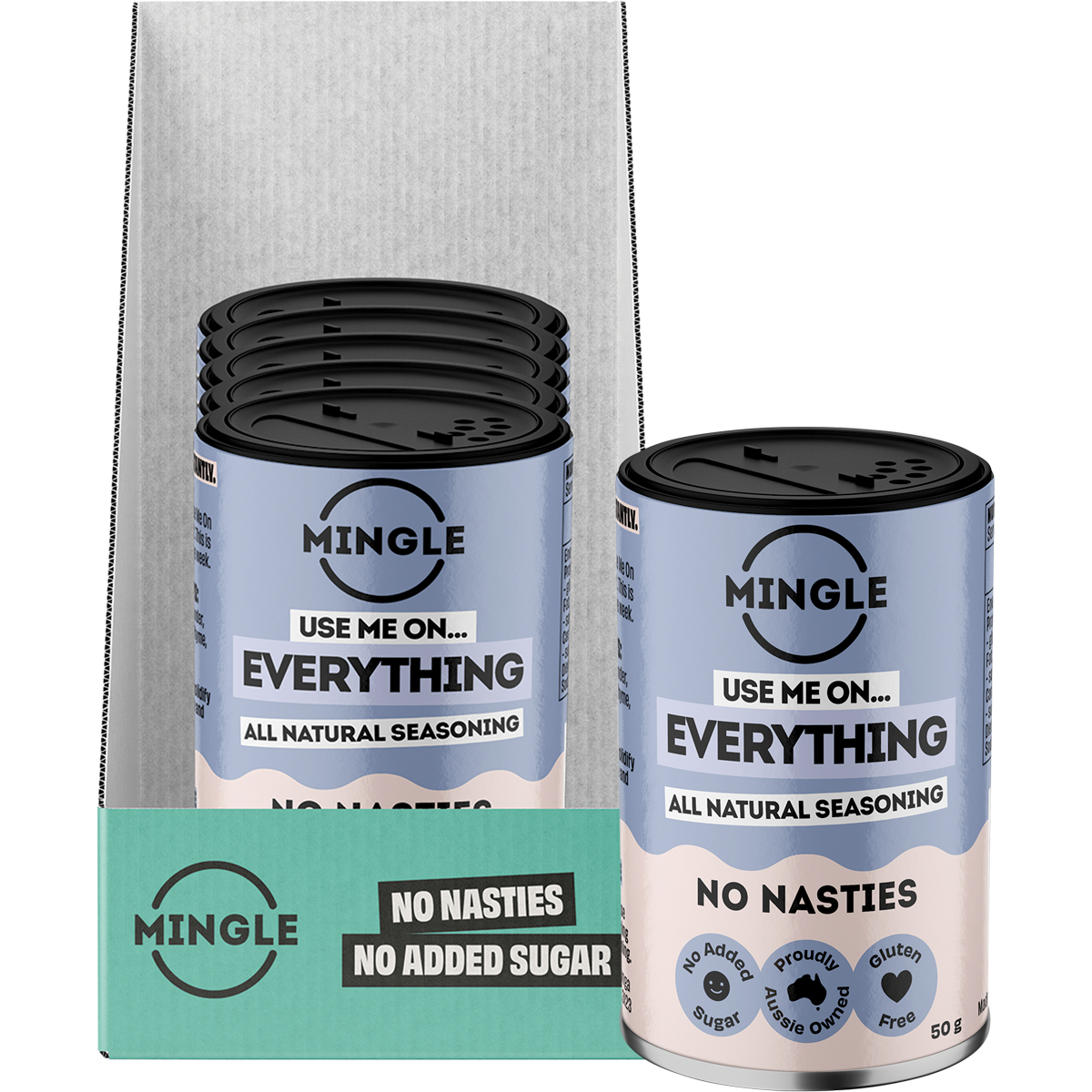 Mingle Use Me On Everything All Natural Seasoning 50g combo