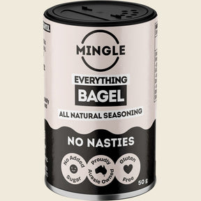 Mingle Everything Bagel All Natural Seasoning 50g front