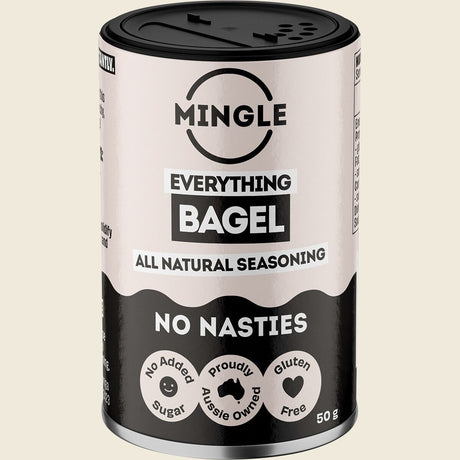 Mingle Everything Bagel All Natural Seasoning 50g front