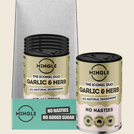 Mingle Garlic & Herb All Natural Seasoning 50g combo