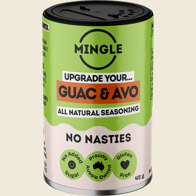 Mingle Guac & Avo All Natural Seasoning 45g front