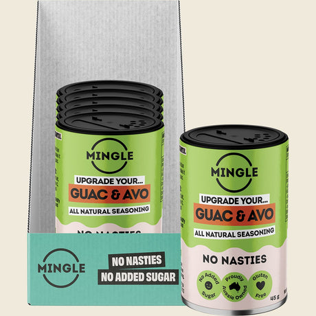 Mingle Guac & Avo All Natural Seasoning 45g combo