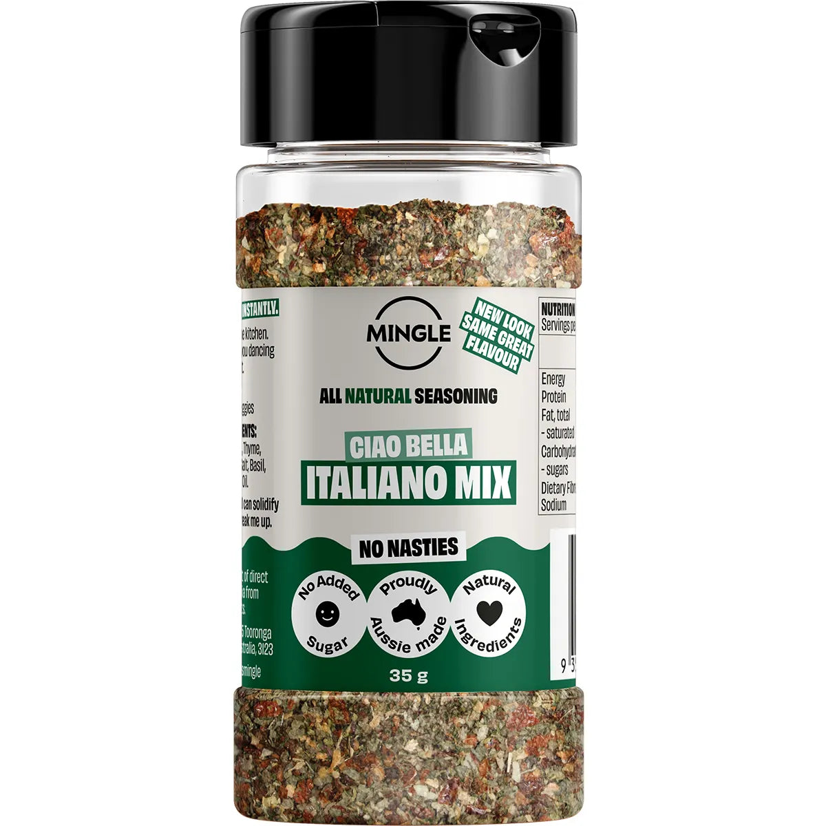 Mingle Ciao Bella Italian Mix All Natural Seasoning 35g