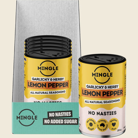 Mingle Lemon Pepper All Natural Seasoning 35g combo