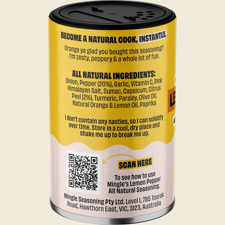 Mingle Lemon Pepper All Natural Seasoning 35g