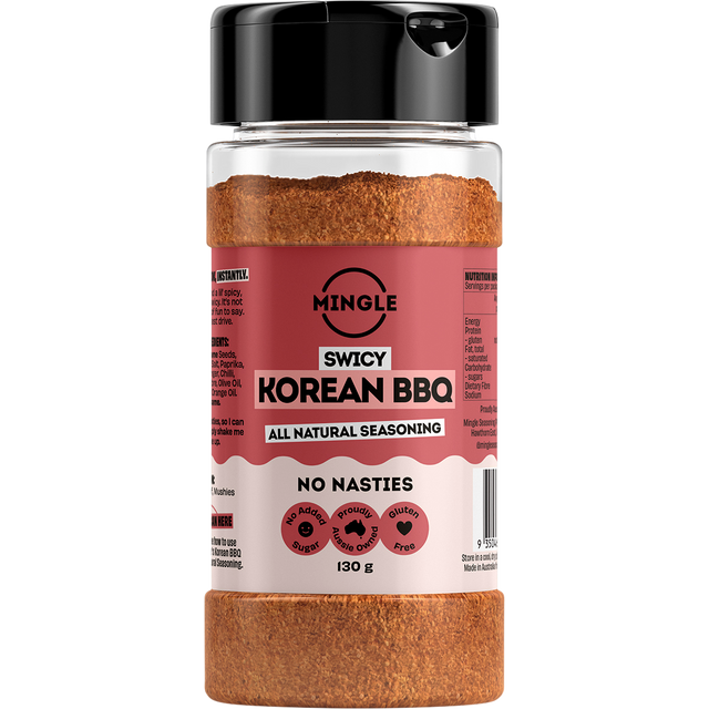 Mingle Korean BBQ All Natural Seasoning 130g front