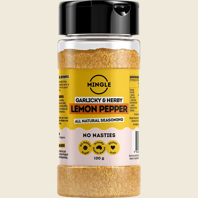 Mingle Citrus Pepper All Natural Seasoning 130g Front