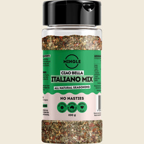 Mingle Italiano Mix All Natural Seasoning 100g Front