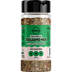 Mingle Italiano Mix All Natural Seasoning 100g front