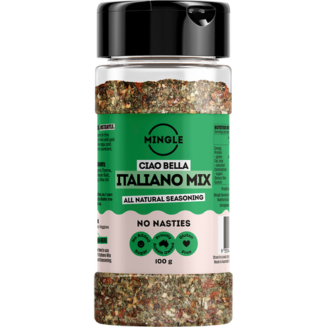 Mingle Italiano Mix All Natural Seasoning 100g front