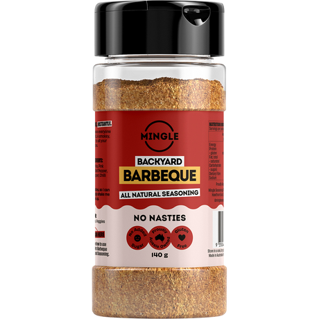 Mingle Backyard Barbeque All Natural Seasoning 140g front