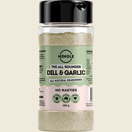 Mingle Dill & Garlic All Natural Seasoning 120g Front