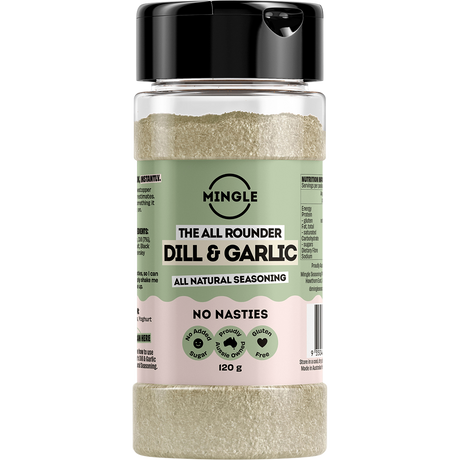 Mingle Dill & Garlic All Natural Seasoning 120g front