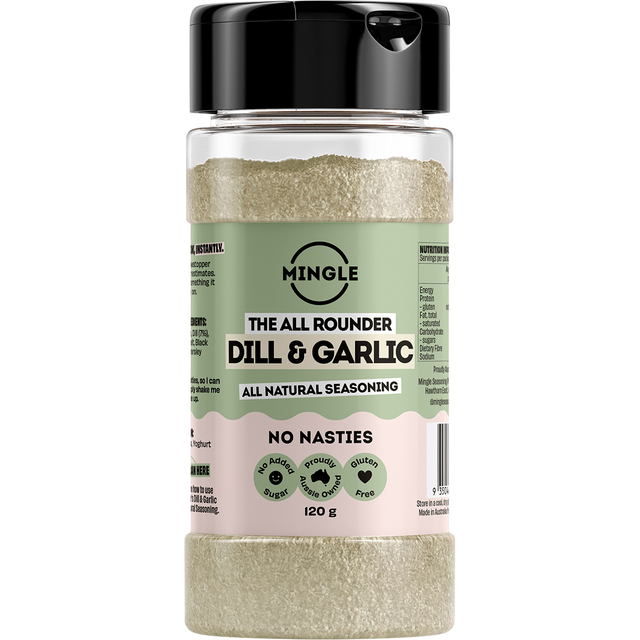 Mingle Dill & Garlic All Natural Seasoning 120g front