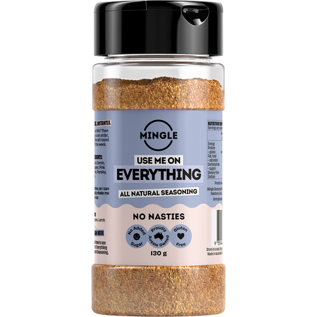 Mingle Use Me On Everything All Natural Seasoning 130g front