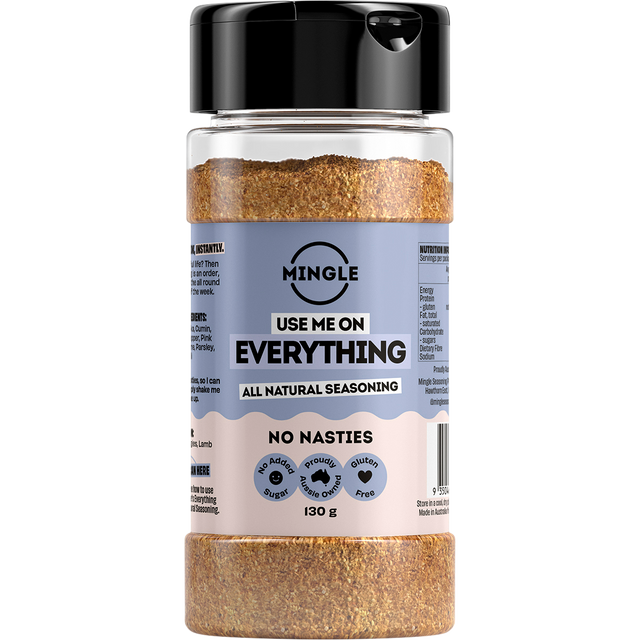 Mingle Use Me On Everything All Natural Seasoning 130g front