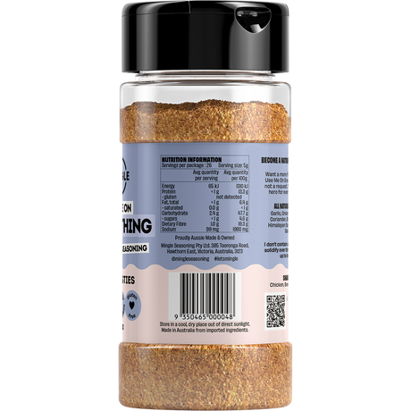 Mingle Use Me On Everything All Natural Seasoning 130g right side