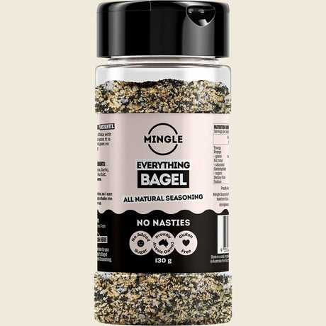 Mingle Everything Bagel All Natural Seasoning 130g Front