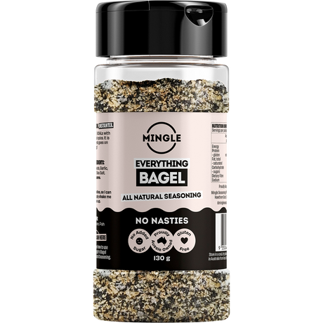 Mingle Everything Bagel All Natural Seasoning 130g front