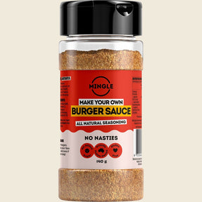 Mingle Burger Sauce All Natural Seasoning 140g Front