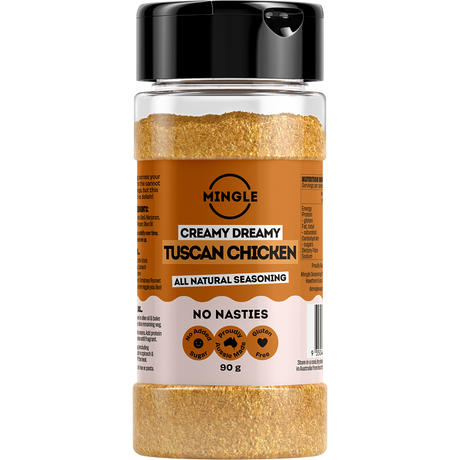 Mingle Tuscan Chicken All Natural Seasoning 90g front