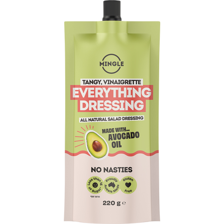 Mingle Everything All Natural Salad Dressing 220g front