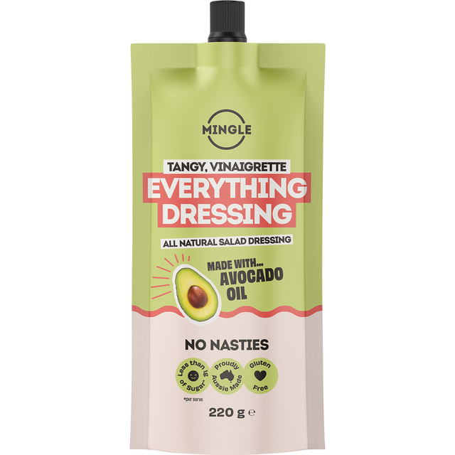 Mingle Everything All Natural Salad Dressing 220g front