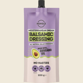 Mingle Balsamic All Natural Salad Dressing 220g x 8-pack front