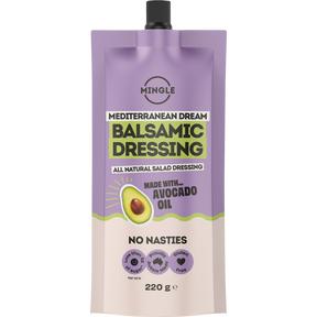 Mingle Balsamic All Natural Salad Dressing 220g front