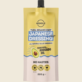 Mingle Japanese Style All Natural Salad Dressing 220g x 8-pack front