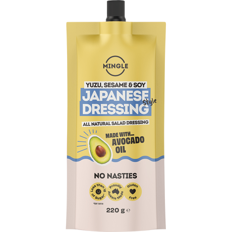 Mingle Japanese Style All Natural Salad Dressing 220g front
