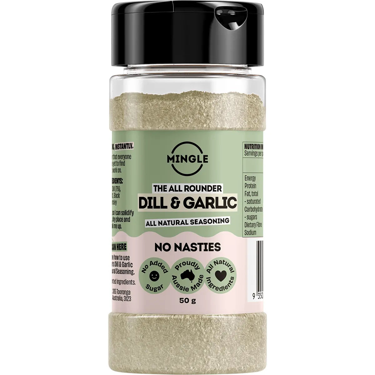 Mingle Dill & Garlic Ranch All Natural Seasoning 50g