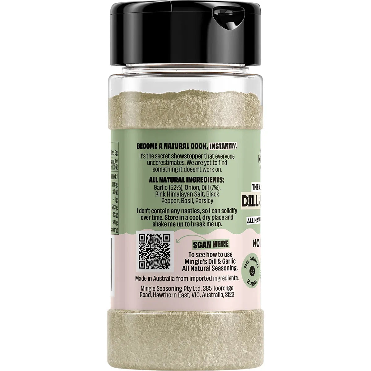 Mingle Dill & Garlic Ranch All Natural Seasoning 50g