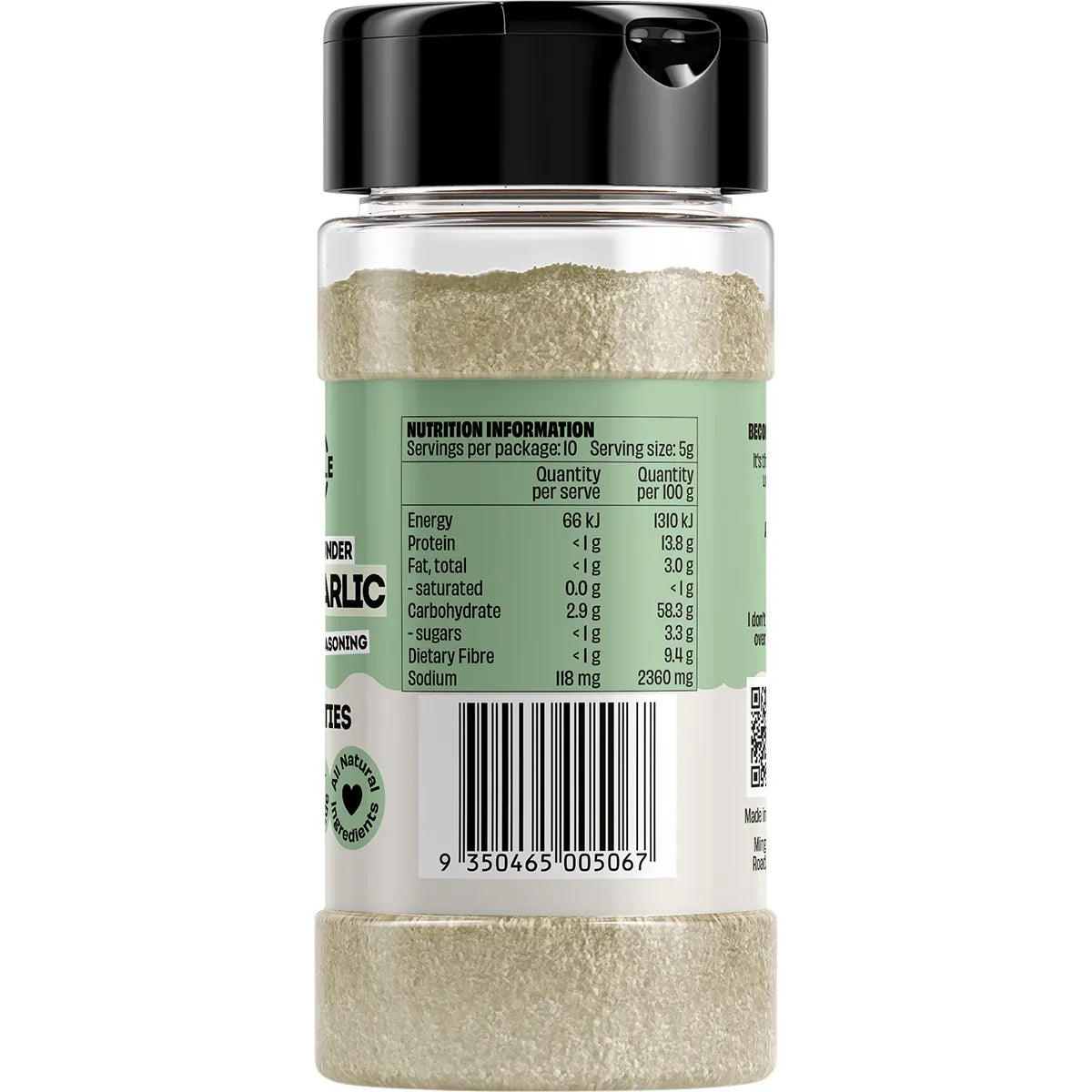 Mingle Dill & Garlic Ranch All Natural Seasoning 50g
