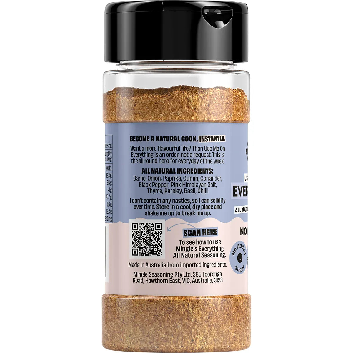 Mingle Use Me On Everything All Natural Seasoning 50g