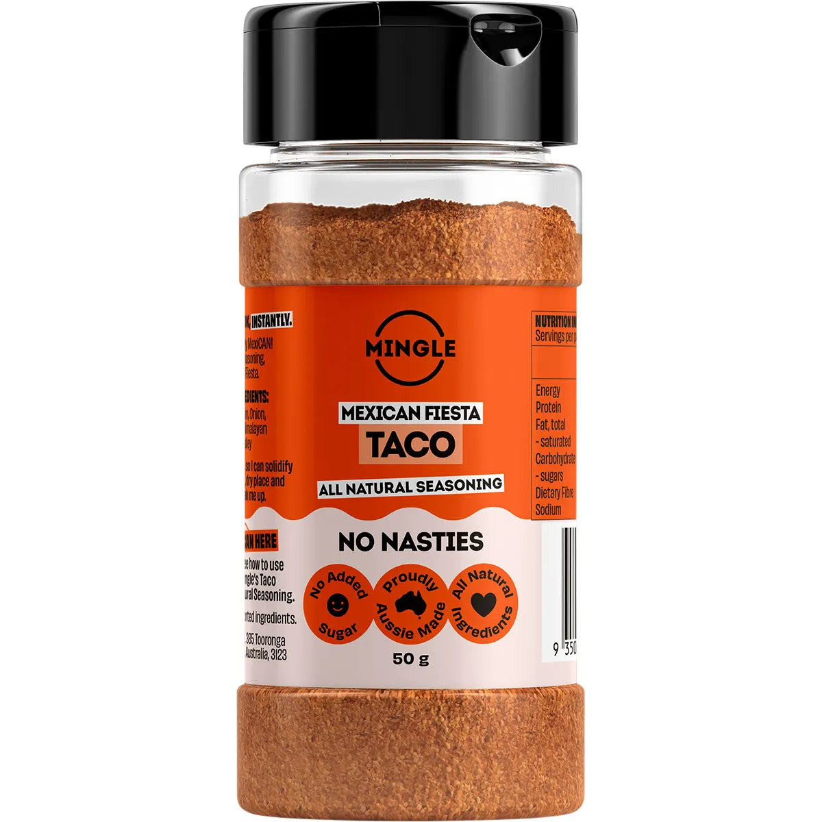 Mingle Spicy Mexican All Natural Seasoning 50g
