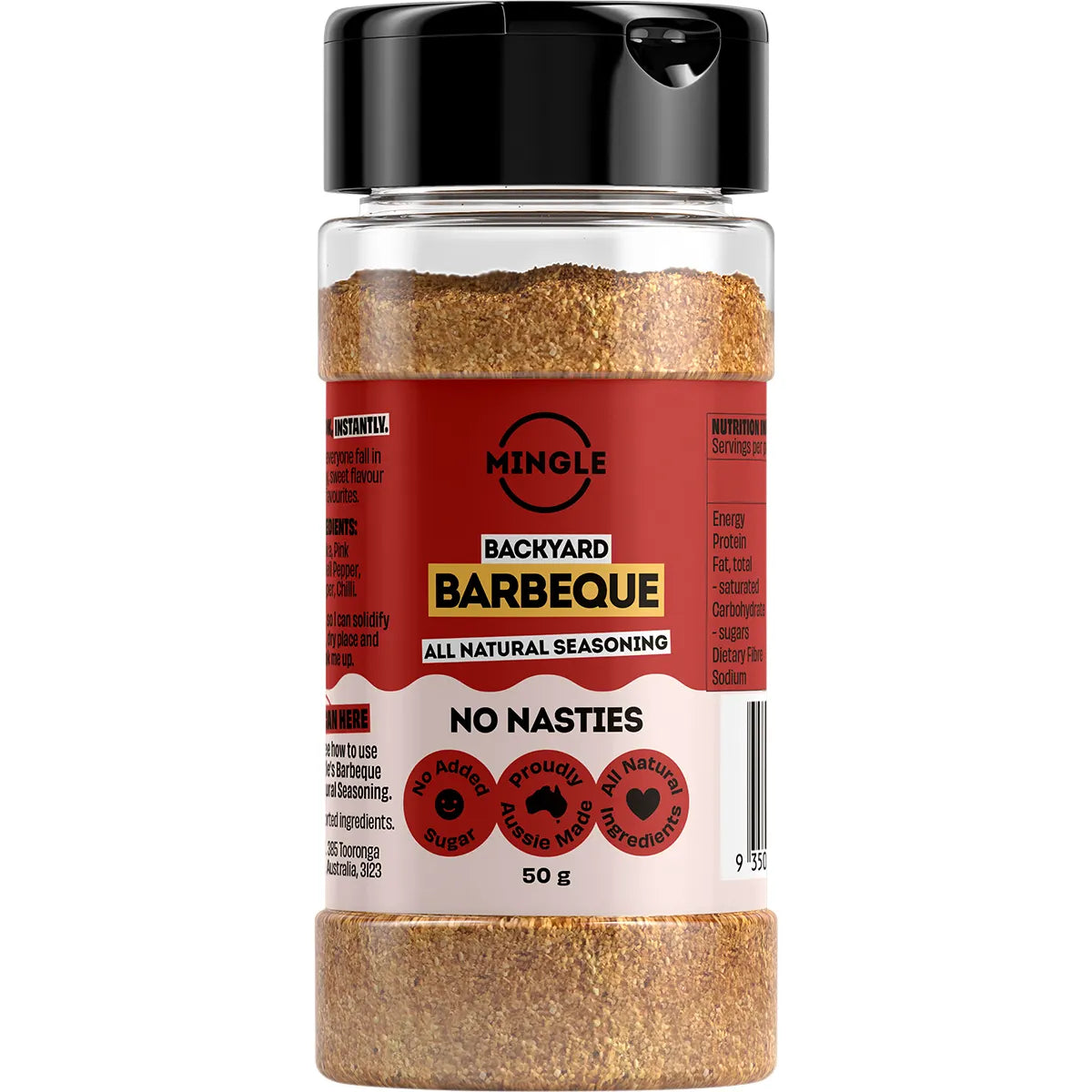 Mingle Backyard Barbeque All Natural Seasoning 50g