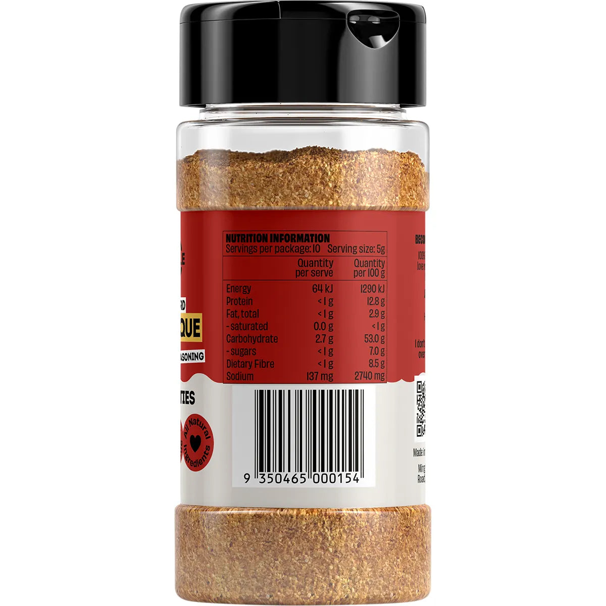 Mingle Backyard Barbeque All Natural Seasoning 50g