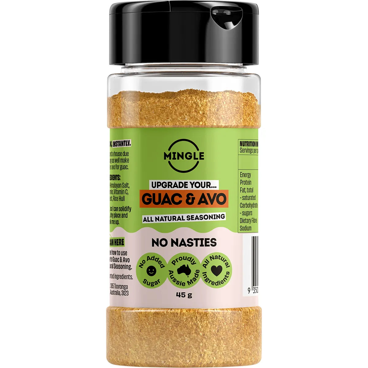 Mingle Guac & Avo All Natural Seasoning 45g