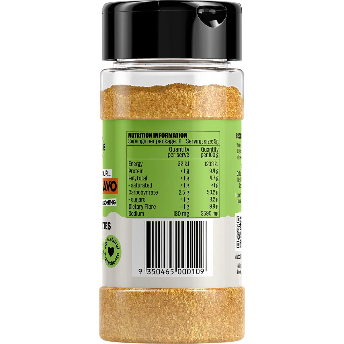 Mingle Guac & Avo All Natural Seasoning 45g